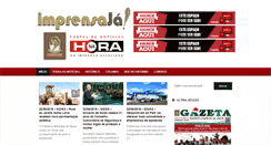Desktop Screenshot of imprensaja.com.br